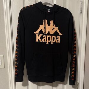 Kappa Black and Peach Hoodie